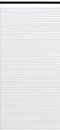 Panneaux portes sectionnelles industrielles Blanc RAL 9016 MICRORIB 